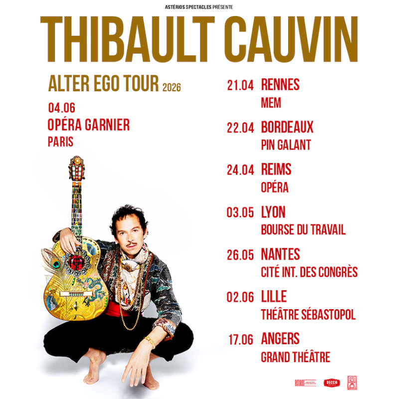 Thibault Cauvin - Alter Ego Tour 2026